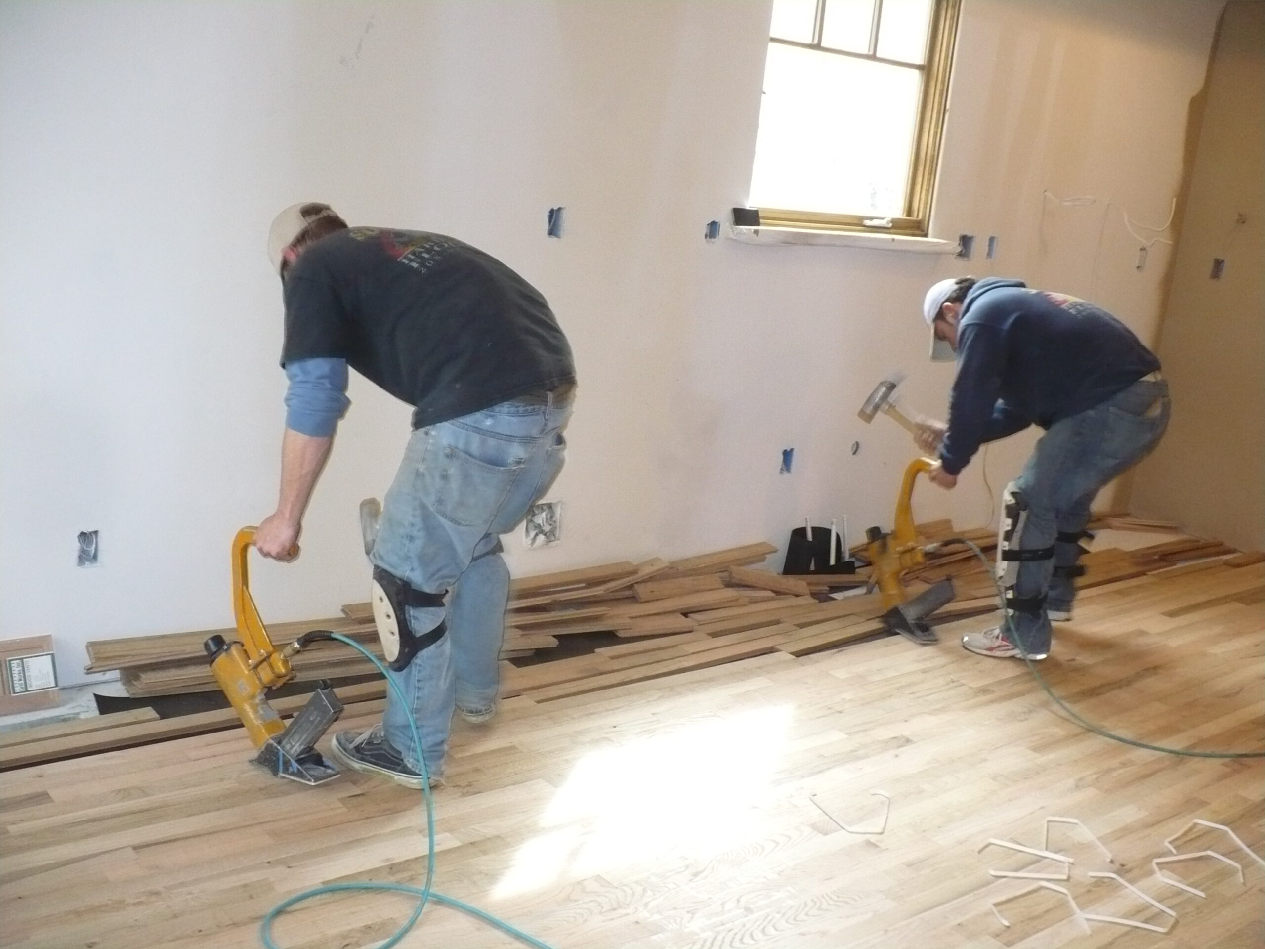 Hardwood installation