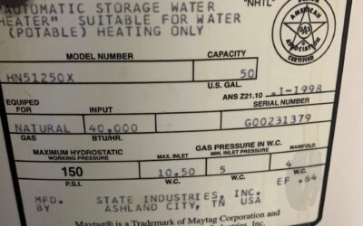 How Old is My Water Heater?